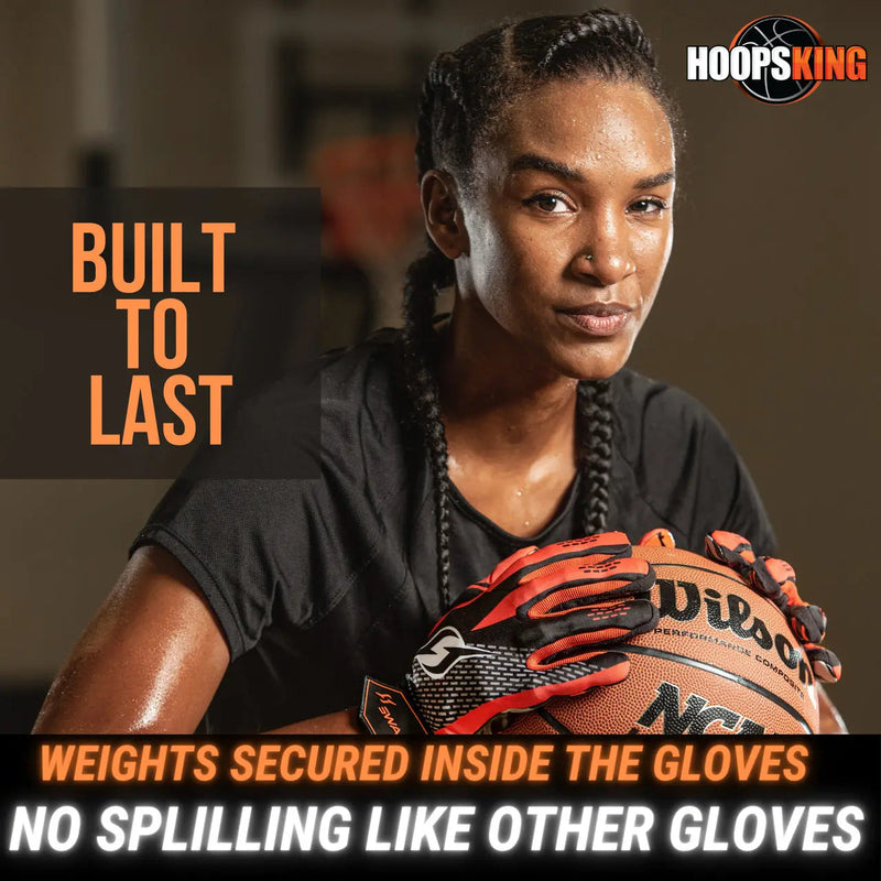 Load image into Gallery viewer, HoopsKing - Hoop Handz Weighted Basketball Gloves | Heavy | Increase Hand Speed
