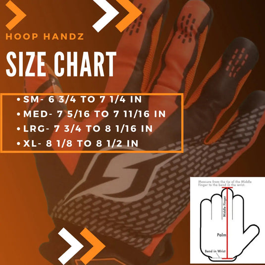HoopsKing - Hoop Handz Weighted Basketball Gloves | Heavy | Increase Hand Speed