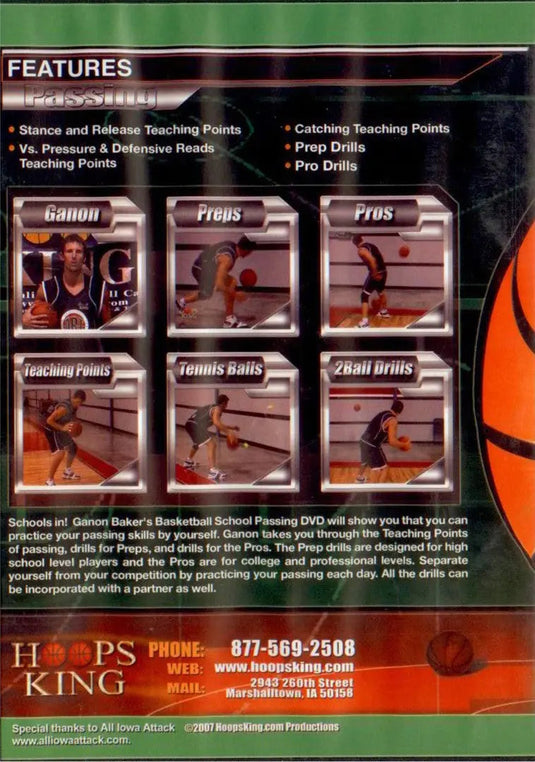 HoopsKing - Ganon Baker's Basketball School: Passing