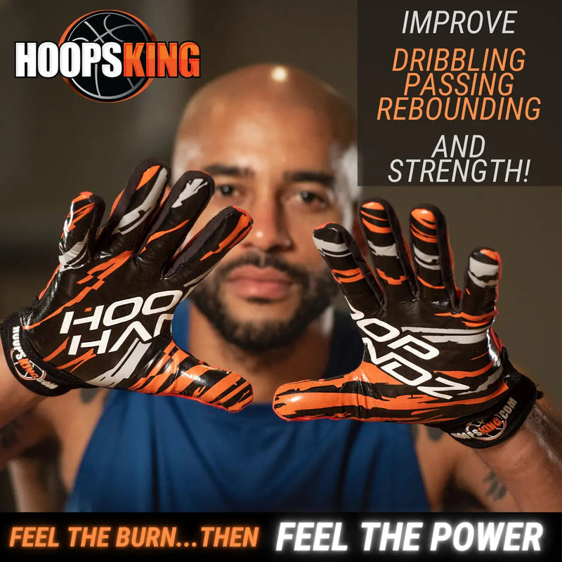 Load image into Gallery viewer, HoopsKing - Hoop Handz Weighted Basketball Gloves | Heavy | Increase Hand Speed
