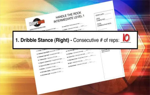 HoopsKing - Handle the Rock Dribbling System | Dribble Workouts