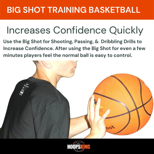 HoopsKing - Big Shot 33" Training Basketball w/ Training Video