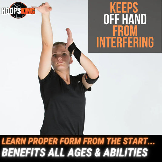 HoopsKing - Wrap Strap (Off Hand) | Basketball Shooting Aid