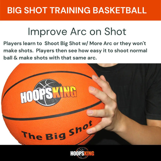 HoopsKing - Big Shot 33" Training Basketball w/ Training Video