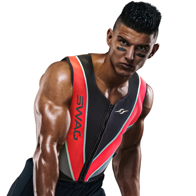 Load image into Gallery viewer, SWAG Adjustable Neoprene Weighted Training  Vest | Men Women
