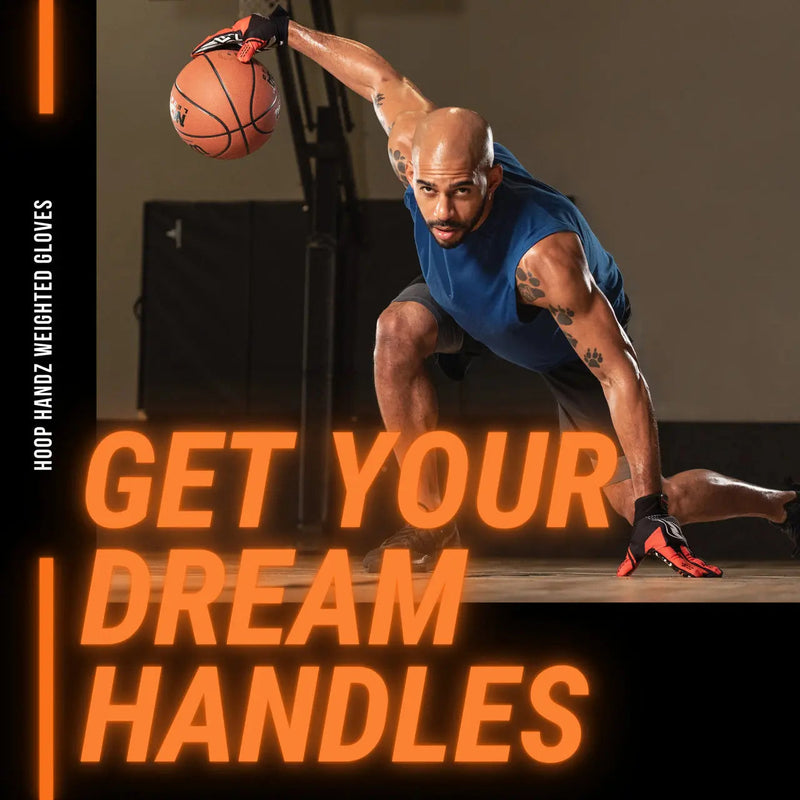 Load image into Gallery viewer, HoopsKing - Hoop Handz Weighted Basketball Gloves | Heavy | Increase Hand Speed
