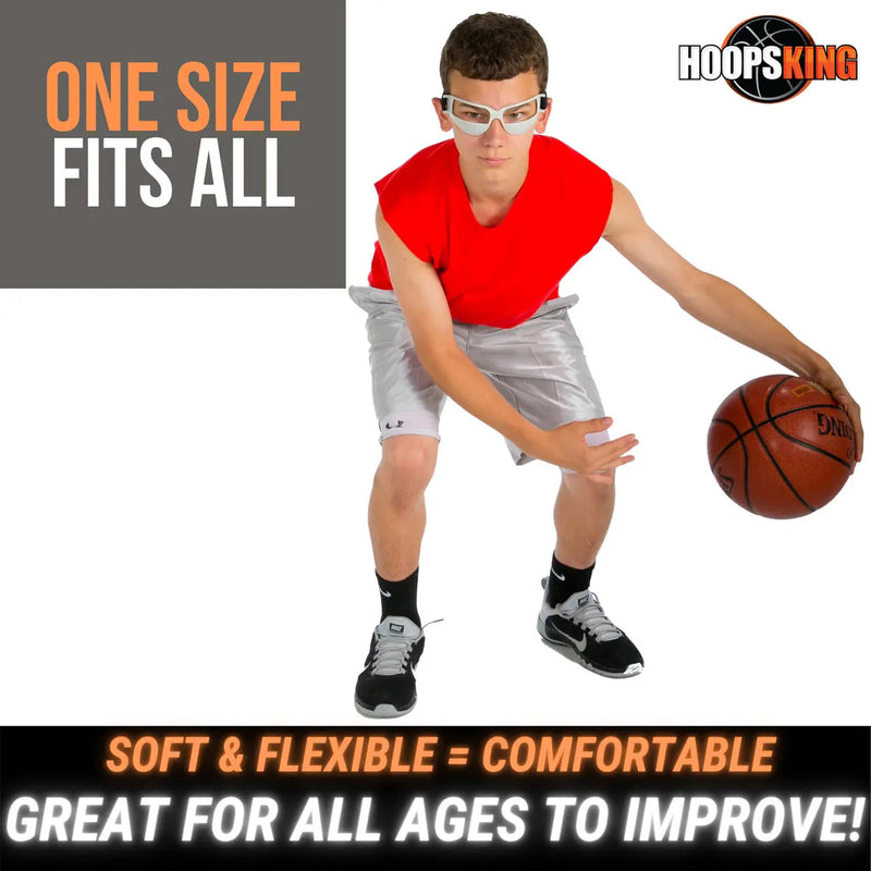 Load image into Gallery viewer, HoopsKing - HoopsKing Basketball Dribble Goggles | Blinders Specs | Soccer
