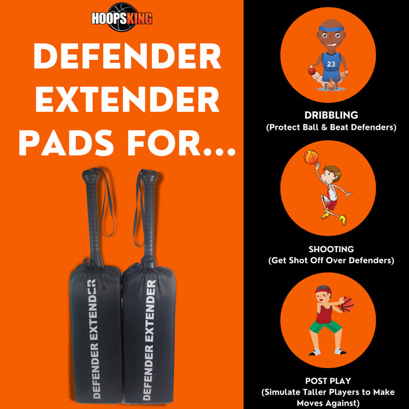 Load image into Gallery viewer, Defender Extender™ Basketball Training Pads

