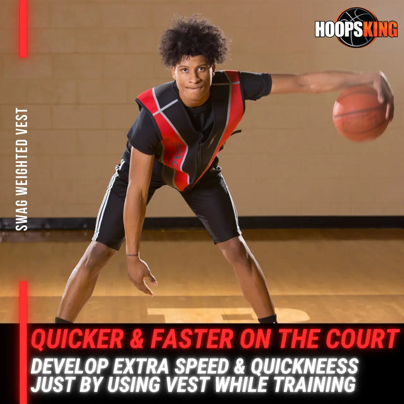 Load image into Gallery viewer, HoopsKing - S.w.a.g. Strength Suit | Adjustable Weighted Vest &amp; Shorts
