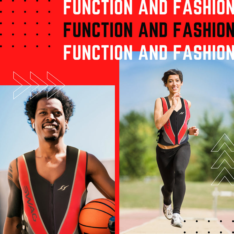 Load image into Gallery viewer, SWAG Adjustable Neoprene Weighted Training  Vest | Men Women
