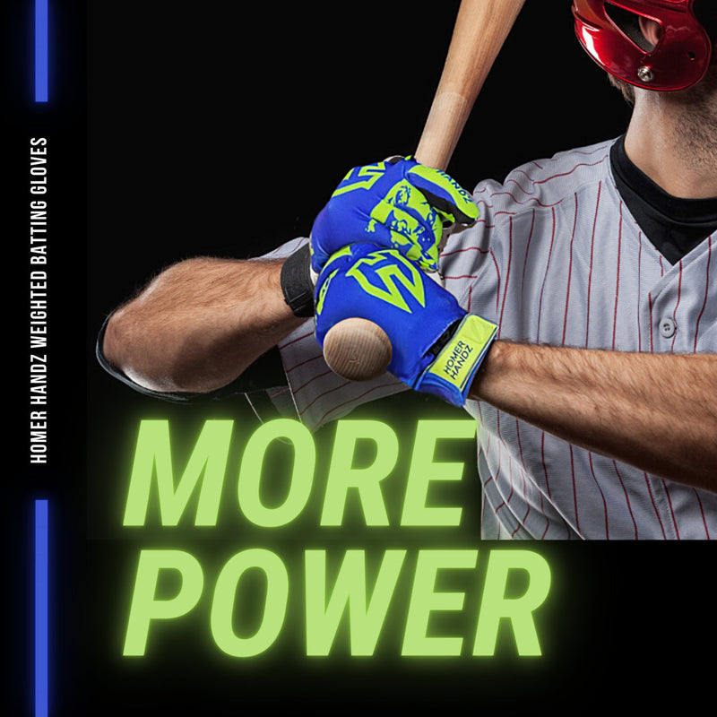 Load image into Gallery viewer, Homer Handz Weighted Batting Gloves |Baseball-Softball
