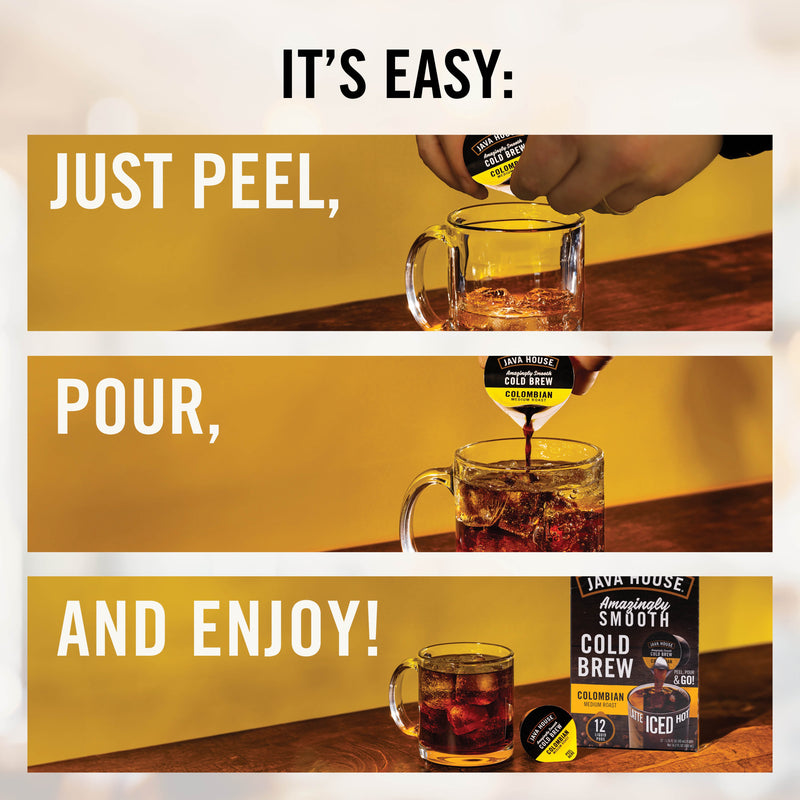 Load image into Gallery viewer, Java House - Latte Cold Brew Coffee Pods Salted Caramel
