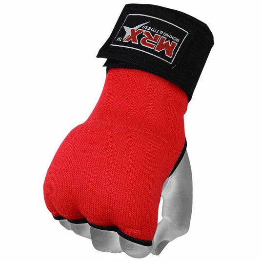 MRX - Inner Gel Gloves With Wraps Red