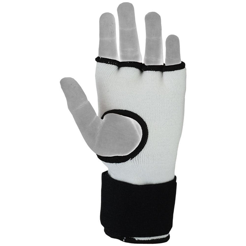 Load image into Gallery viewer, MRX Inner Gloves With Wraps Gel Padding White
