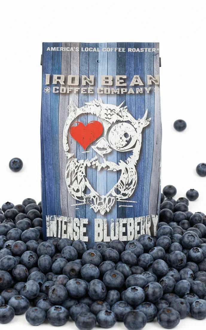 Load image into Gallery viewer, Iron Bean Coffee Company - Intense Blueberry Coffee
