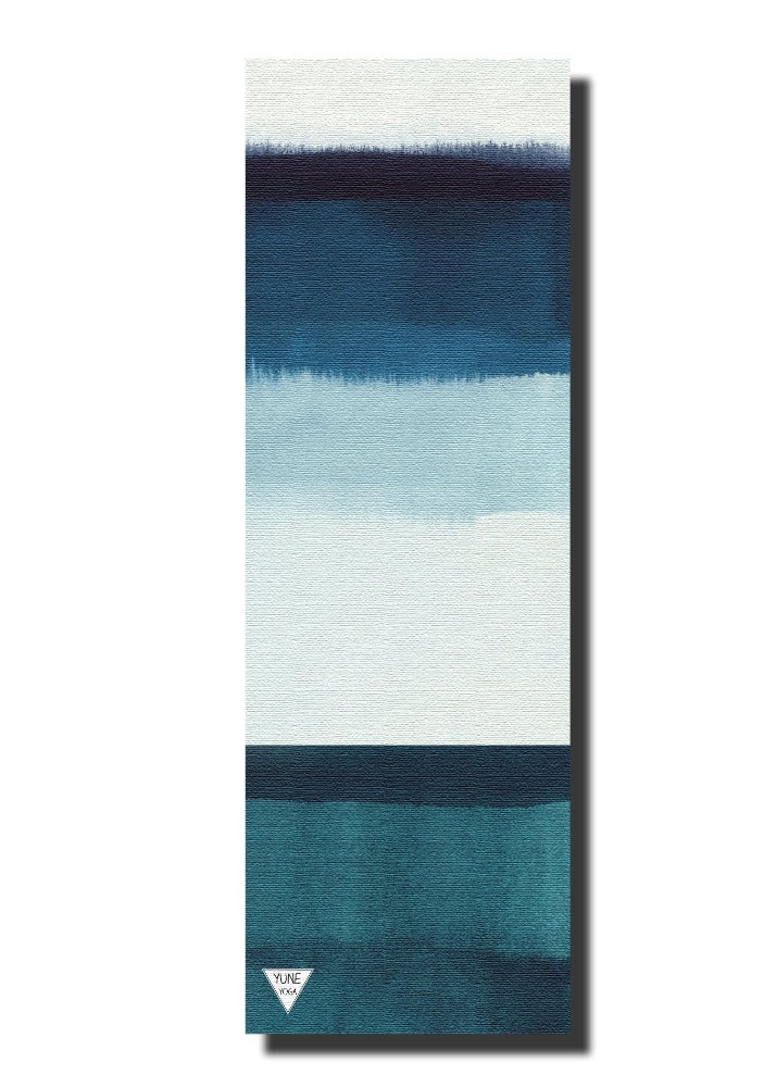Load image into Gallery viewer, Yune Yoga - Yoga Mat | 6mm Thick | Blue | Non-Slip | Eco Friendly | Yune Yoga | Janus
