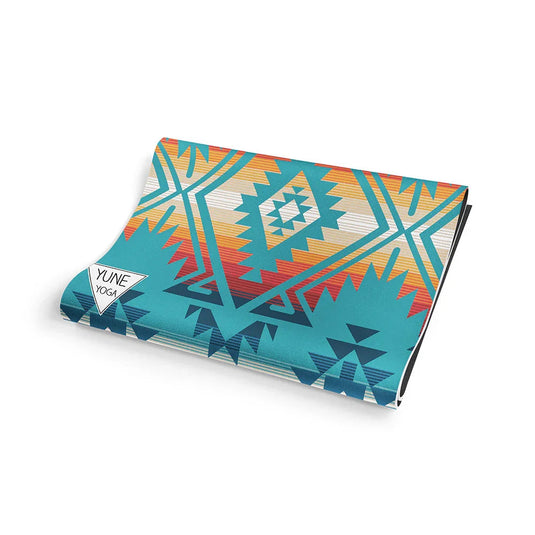 Yune Yoga - Yoga Mat | 6mm Thick | Multi Color | Non-Slip | Eco Friendly | Yune Yoga | Jerome Turquoise
