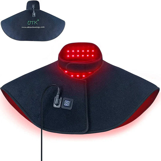 UTK - Red Light Therapy Wrap for Neck and Shoulder Pain Relief