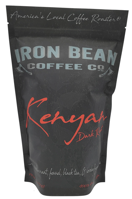 Iron Bean Coffee Company - Kenyan AA - Signature Dark