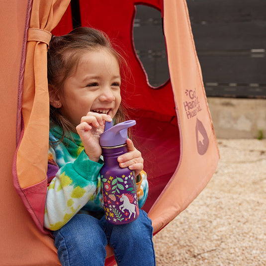 Klean Kanteen - 12oz Kid's Classic with Flip Seal Sport Cap