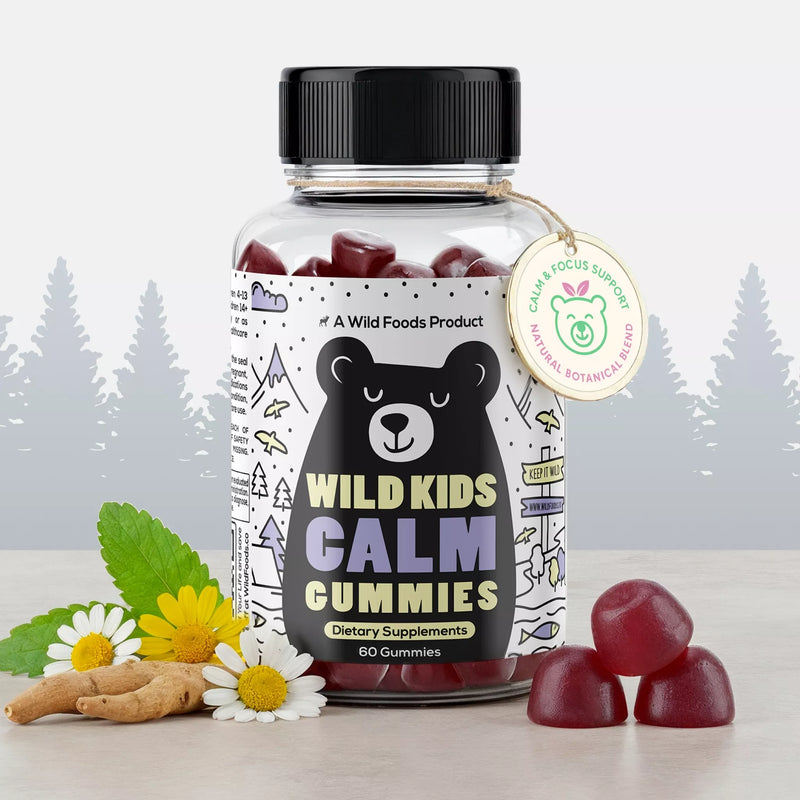 Load image into Gallery viewer, Wild Foods - Kids Calm Gummies - Vitamins &amp; Supplements
