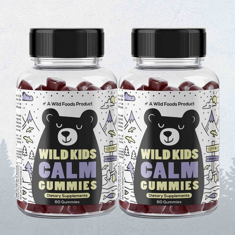Load image into Gallery viewer, Wild Foods - Kids Calm Gummies - 2x - 60 Gummies (Save 5%)
