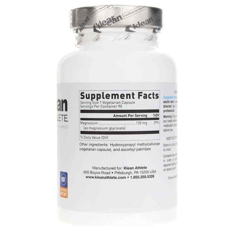 Load image into Gallery viewer, Klean Magnesium supplement facts panel
