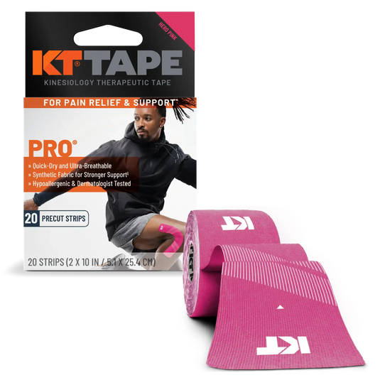 KT Tape - KT Tape Pro® Synthetic Kinesiology Tape – Precut Strips