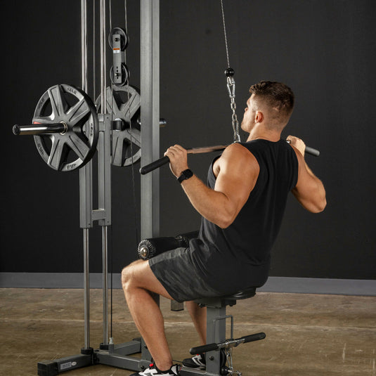XMARK - Lat Pull-Down Machine with Low-Row
