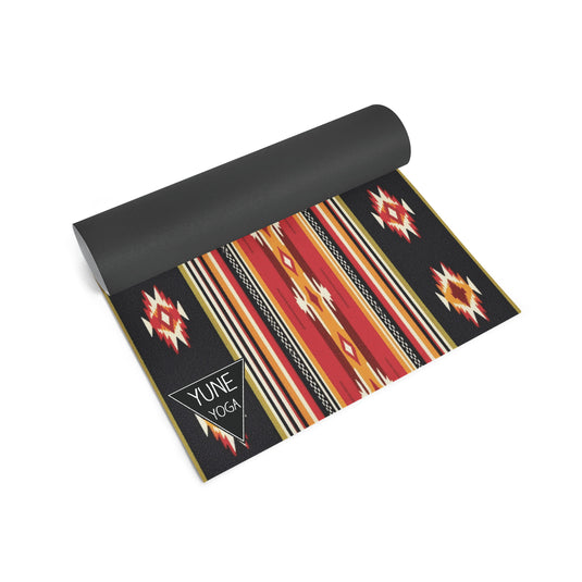 Yune Yoga - Yoga Mat | 6mm Thick | Red | Non-Slip | Eco Friendly | Yune Yoga | Lava Park