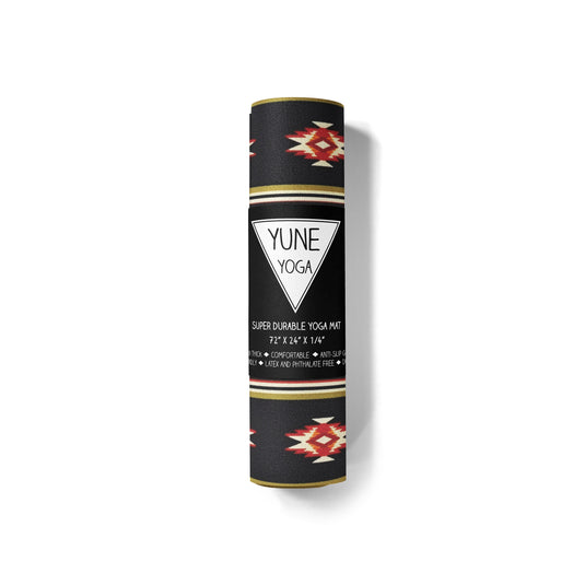 Yune Yoga - Yoga Mat | 6mm Thick | Red | Non-Slip | Eco Friendly | Yune Yoga | Lava Park