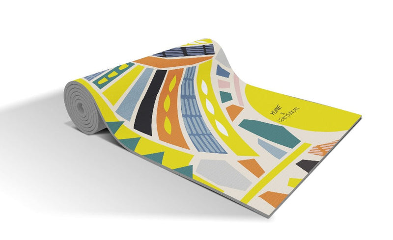 Load image into Gallery viewer, Yune Yoga - Leah Bird Trekk Travel Yoga Mat
