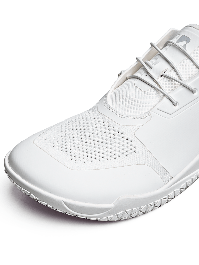 Load image into Gallery viewer, Runner's Athletics - Barefoot Training Shoes Zero Drop - White | Wide Toe Box Minimalist Trainer
