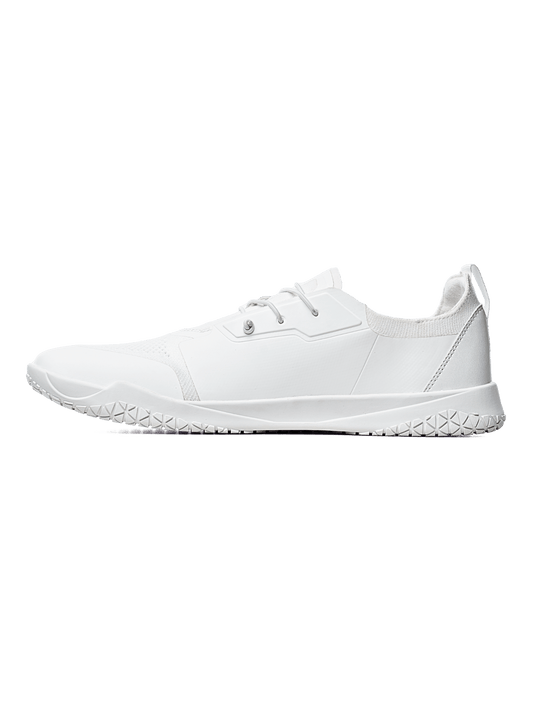 Runner's Athletics - Barefoot Training Shoes Zero Drop - White | Wide Toe Box Minimalist Trainer