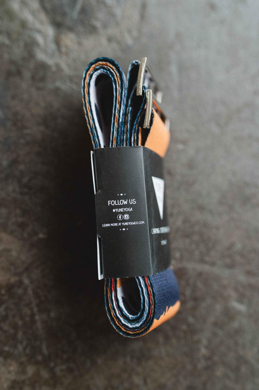 Yune Yoga - Yoga Strap | Stretching Strap | Metal Buckles | Multi Color | Yune Yoga | The Leo