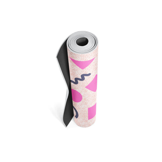Yune Yoga - Yoga Mat | 6mm Thick | Pink | Non-Slip | Eco Friendly | Yune Yoga | Titania