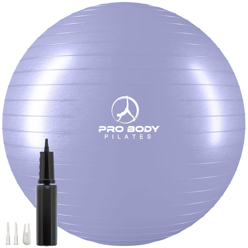 Load image into Gallery viewer, ProBody Pilates - Pregnancy Ball for Maternity, Labor and Birth. Includes Pregnancy Guide. (Lilac)
