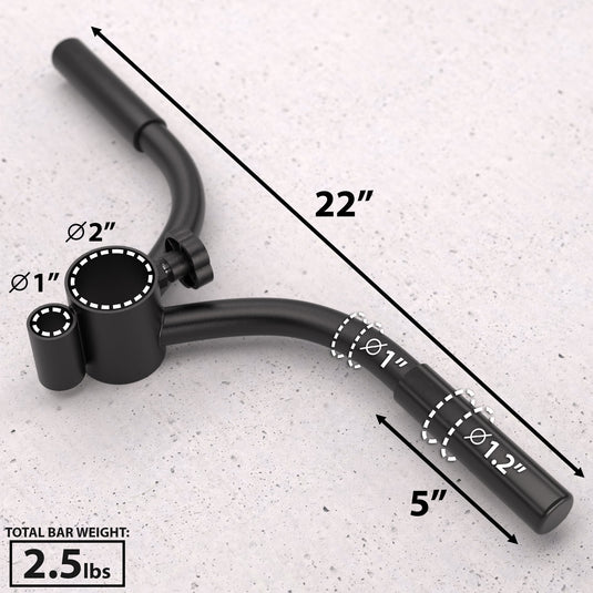 Synergee - T-Bar Landmine Attachment (1" + 2" Barbells)
