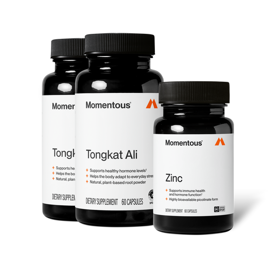 Momentous - Male Hormone Support Stack - Vitamins & Supplements