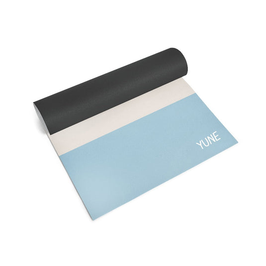 Yune Yoga - Yoga Mat | 6mm Thick | Multi Color Striped | Non-Slip | Eco Friendly | Yune Yoga | Malibu