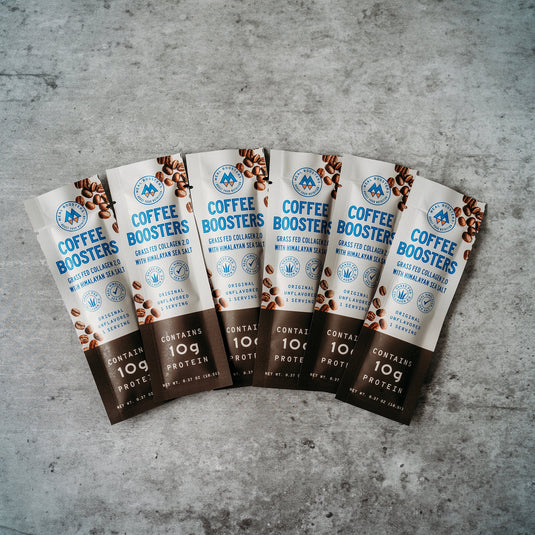 Meal Boosters - Coffee Boosters Collagen + Electrolytes (6 Single Packs)