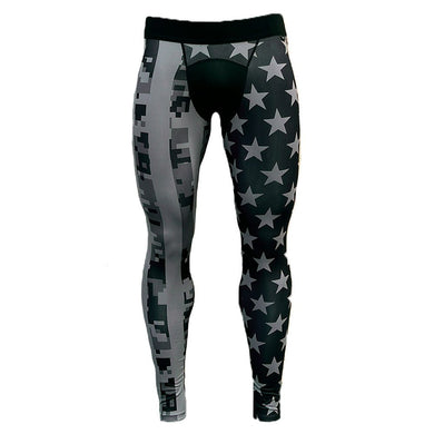 Elite Athletic Gear - Shadow Usa Flag 2.0 Compression Tights