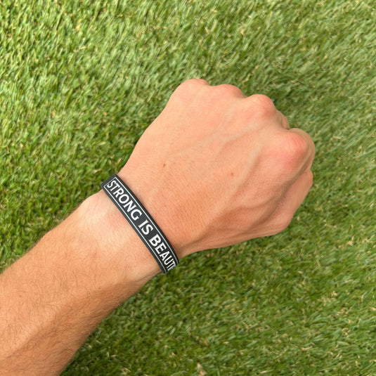 Elite Athletic Gear - Strong is beautiful wristband