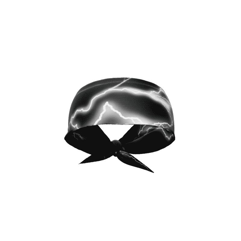 Load image into Gallery viewer, Elite Athletic Gear - White Lightning Tie Headband
