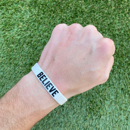 Elite Athletic Gear - BELIEVE Wristband