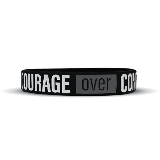 Elite Athletic Gear - Courage over compromise Wristband