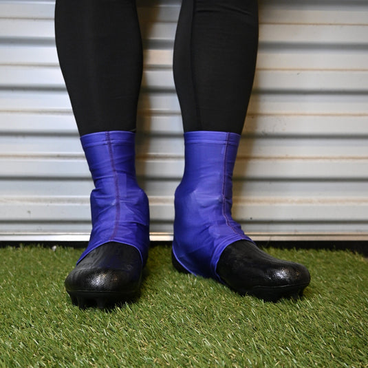 Elite Athletic Gear - Purple Cleat Covers (Spats)