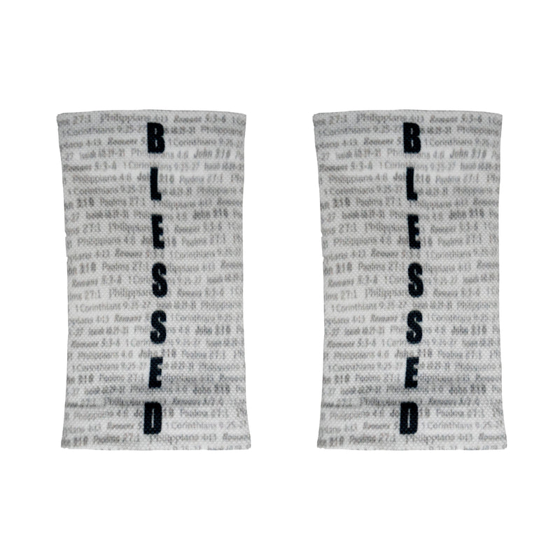 Load image into Gallery viewer, Elite Athletic Gear - White Blessed Wrist Support Sleeves
