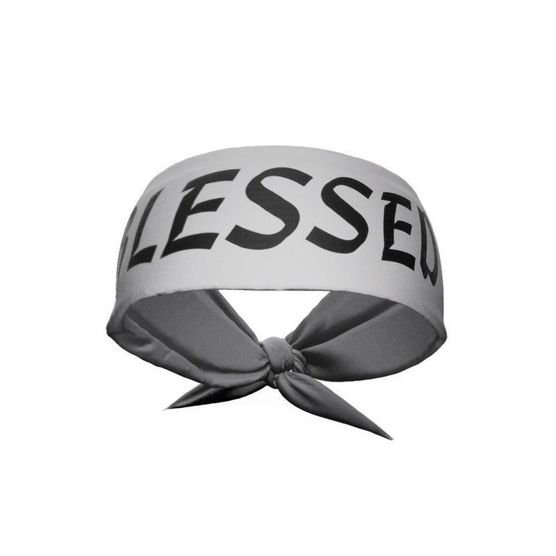 Load image into Gallery viewer, Elite Athletic Gear - Grey Blessed Tie Headband
