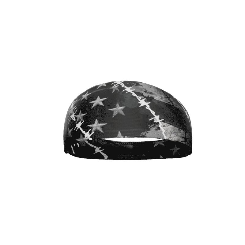 Load image into Gallery viewer, Elite Athletic Gear - barbed wire usa flag headband
